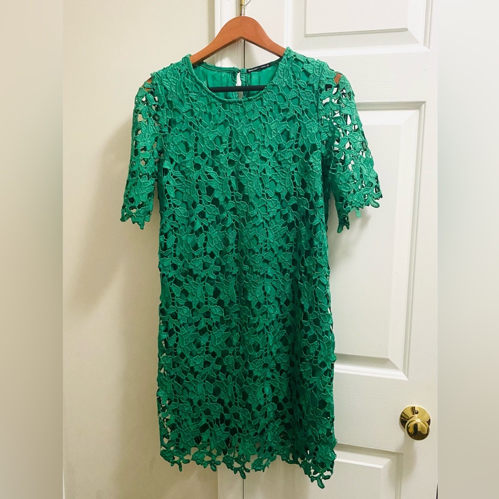 lace midi party holiday dress